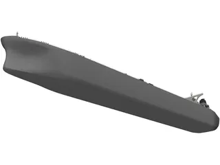 Tanker 3D Model preview
