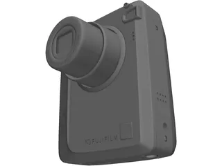 Fujifilm Finepix F610 Digital Camera 3D Model preview