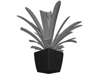 Potted Plant 3D Model preview