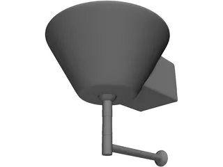 Toilet Fitting 3D Model preview