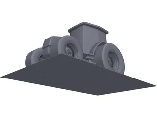 New Holland 250hp Tractor 3D Model preview