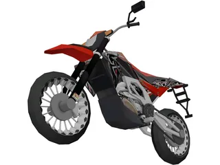 Aprilia SXV 450 3D Model preview