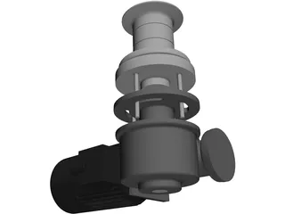 Lofrans Capstan T2000 3D Model preview