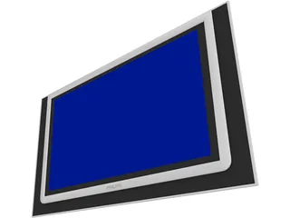 Philips TV 3D Model preview