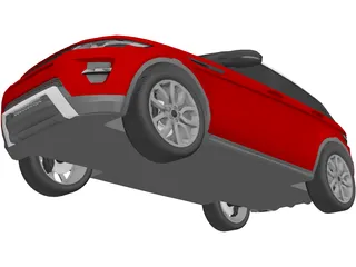 Range Rover Evoque 3D Model preview