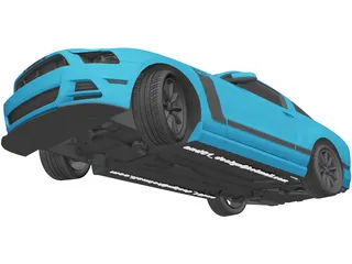 Ford Mustang Boss 302 (2013) 3D Model preview