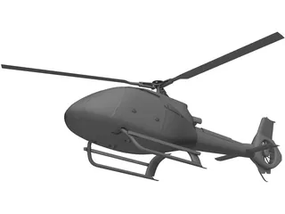 N916MU 3D Model preview