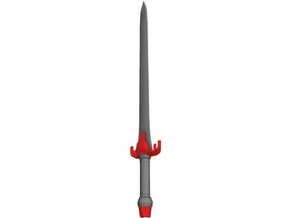 Emperior Sword 3D Model preview