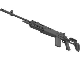 M14 EBR 3D Model preview
