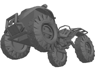 Halo Mongoose 3D Model preview