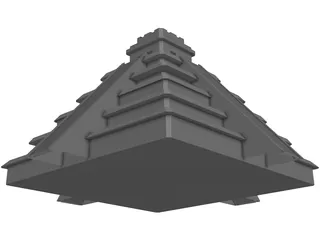 Pyramid Egyptian 3D Model preview