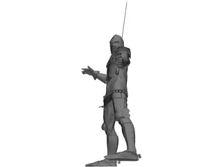 Knight 3D Model preview