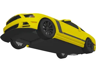 Ford Mustang Boss 302 (2013) 3D Model preview