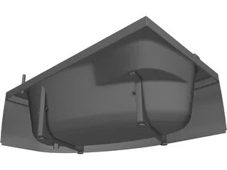 Bathtub 3D Model preview