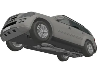 Mercedes-Benz GL 450 3D Model preview