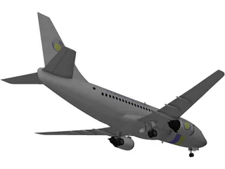 Boeing 737 3D Model preview