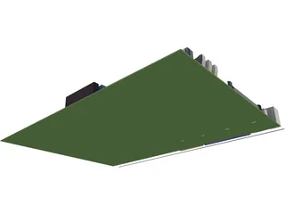 Motherboard 3D Model preview