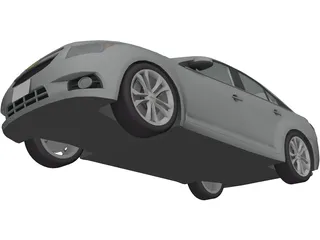 Chevrolet Cruze 3D Model preview