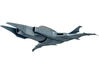 Batmobile 3D Model preview