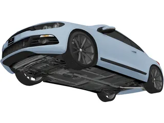 Volkswagen Scirocco 3D Model preview