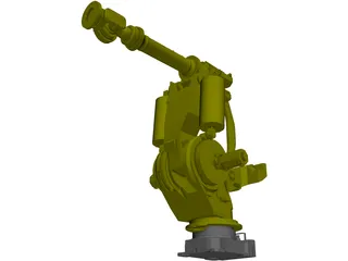 Fanuc M900IA600 Robot Arm 3D Model preview