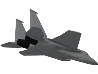 F-15C Eagle 3D Model preview