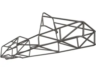 UNR Formula SAE 2014 Chassis 3D Model preview