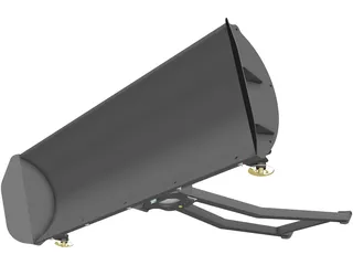 Snowplow 3D Model preview