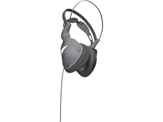 Headphones 3D Model preview