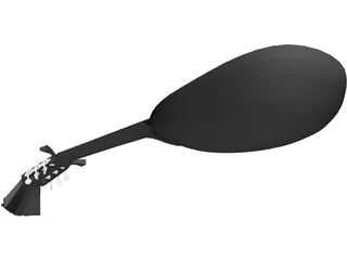 Mandoline 3D Model preview