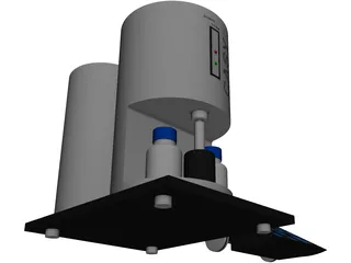 Casy Cell Counter 3D Model preview