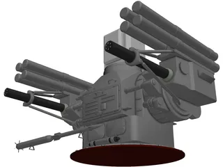 Palma Air Defense System 3D Model preview