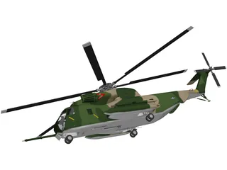 Sikorsky CH-53 Stallion 3D Model preview