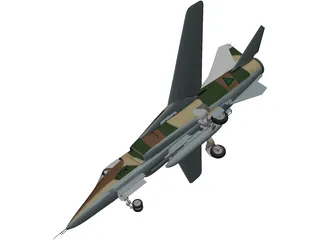 Jaguar Sepecat 3D Model preview