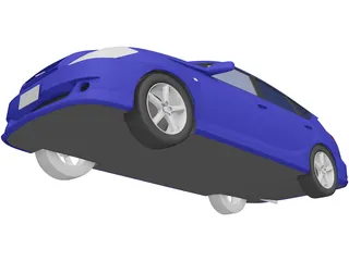 Toyota Caldina 3D Model preview