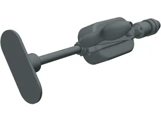 Hand Drill 3D Model preview