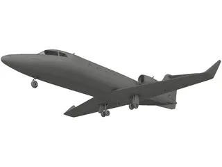 Bombardier Learjet 60 3D Model preview