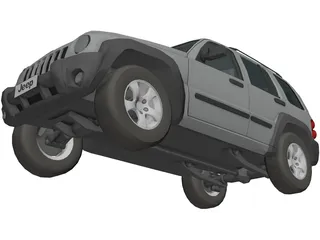 Jeep Liberty (2010) 3D Model preview