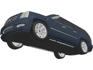 Cadillac Escalade ESV (2013) 3D Model preview