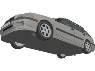 Volvo V40 Estate 3D Model preview