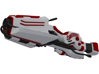 Jetbike 3D Model preview