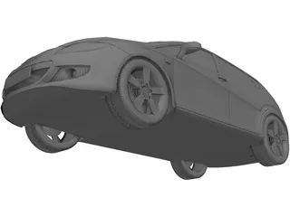 Seat Leon 3D Model preview