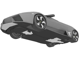 Lamborghini Reventon (2008) 3D Model preview