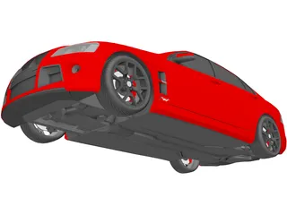 Holden Commodore HSV 3D Model preview