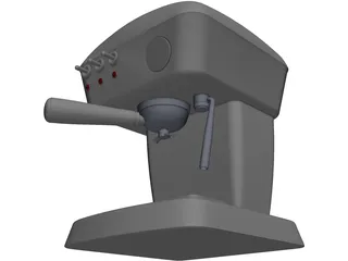 Coffee Machine 3D Model preview