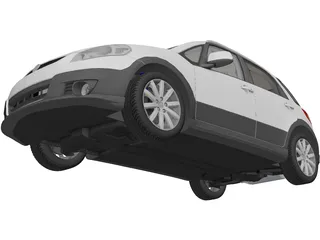Fiat Sedici (2011) 3D Model preview