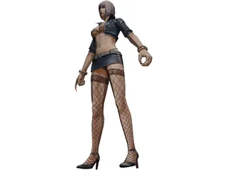 Jennifer 3D Model preview