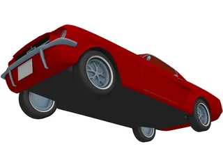 Ford Mustang (1967) 3D Model preview