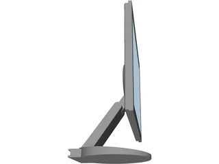 Samsung Monitor 3D Model preview