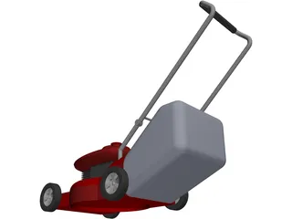 Lawn Mower 3D Model preview